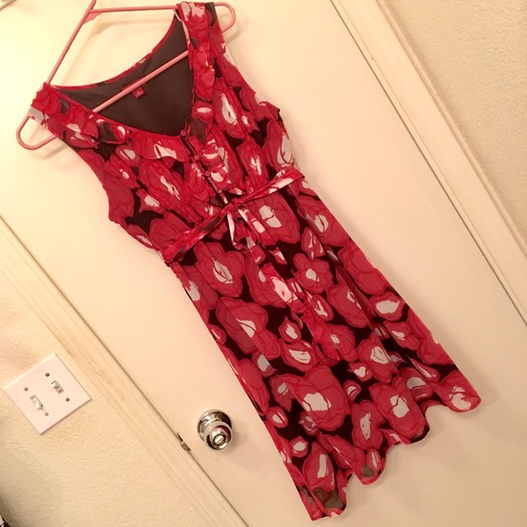 Pink Floral Dress - Picture 1 of 4